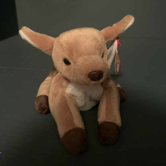 Ty Beanie Babies “Whisper” the Deer - Picture 1 of 3
